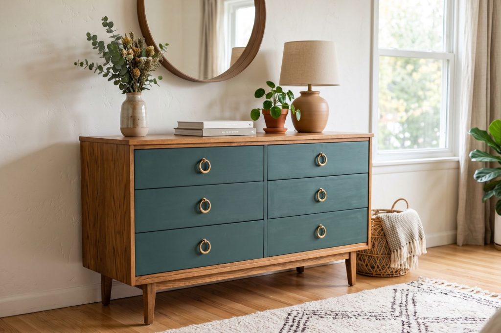 relooking meuble 2 couleurs